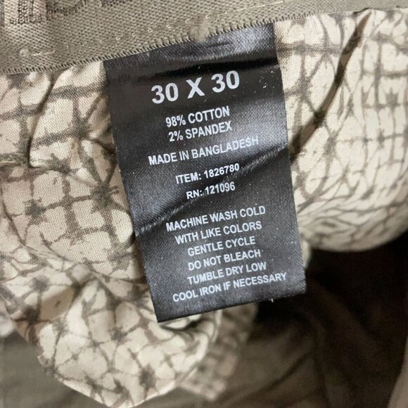 NEW English Laundry Men's 30x30 Straight Fit Pants Tan Cotton/Spandex Blend - Picture 7 of 8